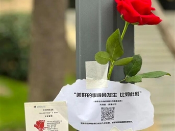 七夕節｜來(lái)自“天府園”的應急玫瑰 你收到了嗎？